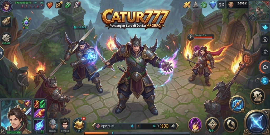 Tampak luar biasa dari gameplay <strong>CATUR777</strong> yang penuh aksi dan strategi.