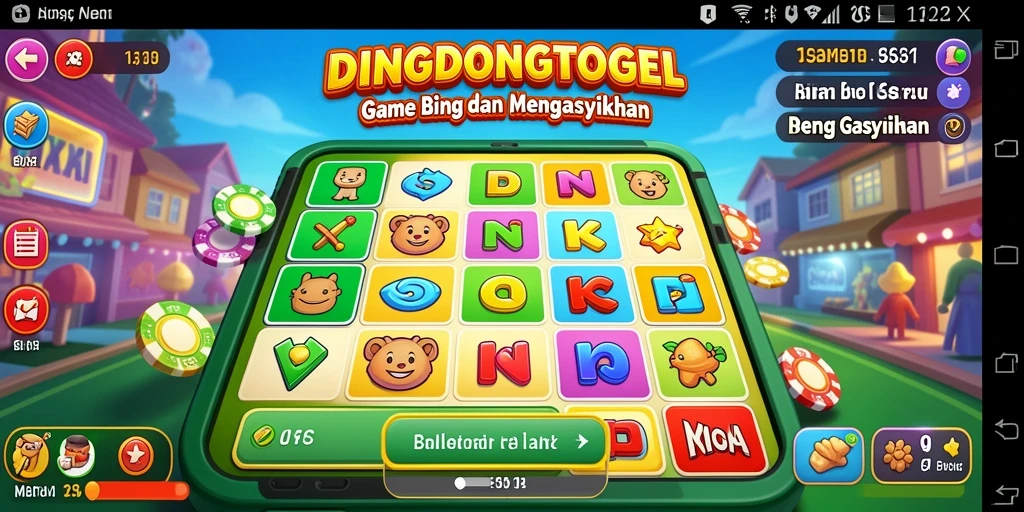 Tampilan gameplay DINGDONGTOGEL yang seru dan interaktif.