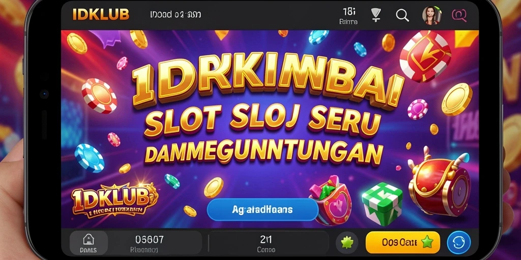 Gameplay IDKLUB yang menarik dengan berbagai tema slot.