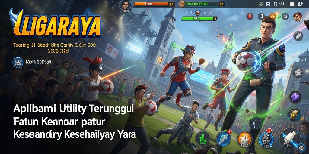 Tampilan antarmuka utama LIGARAYA yang intuitif dan menarik.