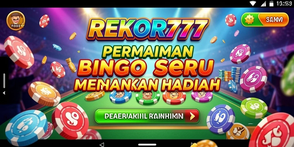 Tampilan gameplay seru dari permainan Bingo REKOR777.